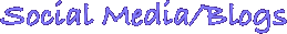 Social Media/Blogs